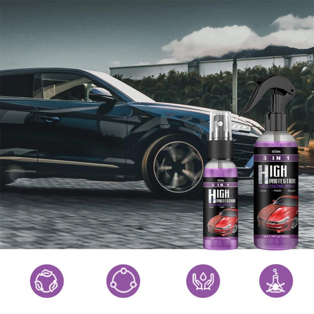 CarSpray: 3 In 1 Snelle Auto Coating Spray