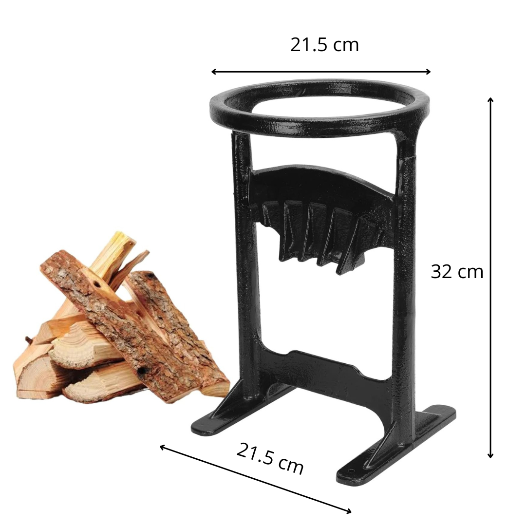 WoodSplitter - Draagbare Gietijzeren Hout Splitter