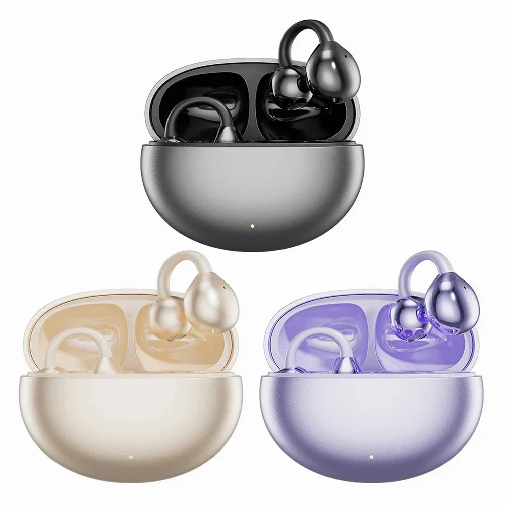 Clip-OnEarphone: Multifunctioneel Helder Geluid Comfortabel Clip-On Oortelefoon