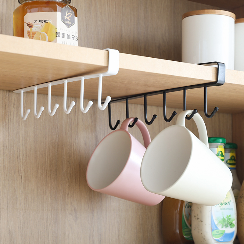 GlideHold® ShelfHooks 1+1 GRATIS: Plank Opknoping Rack Haken Voor Keuken En Kast