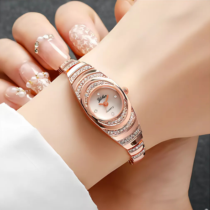 Jewelance™ ElegantWatch: Elegante Moderne Dameshorloge Met Cadeau Doos