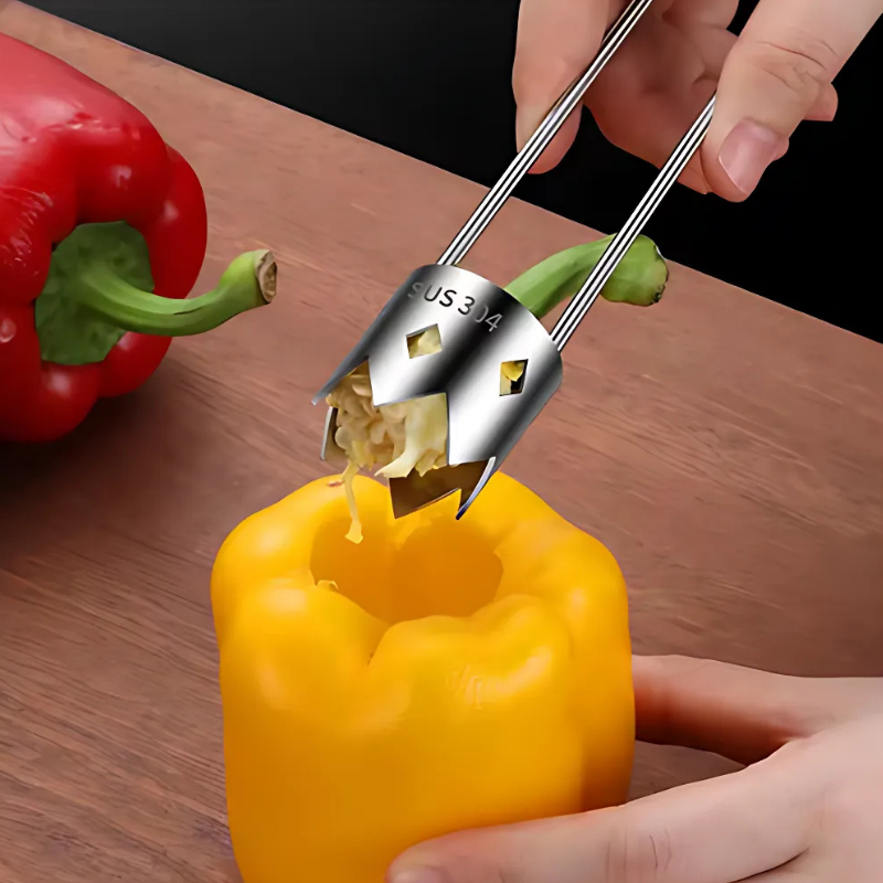 Globetrek° SeedRemover 1+1 GRATIS: Scherp Fruit En Groentezaad En Kernverwijderaar