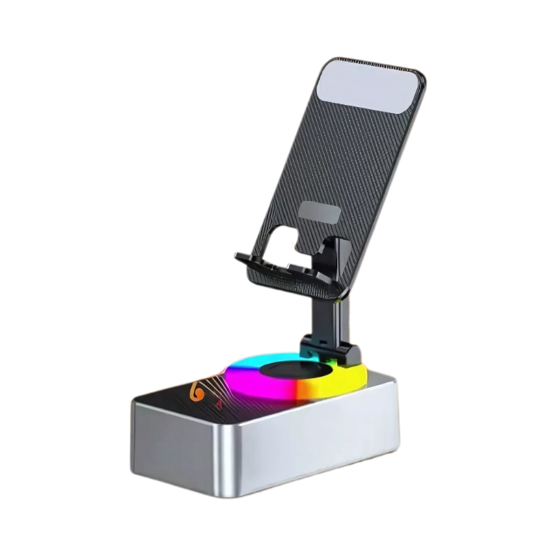 Holder360° PowerSpeaker: 3-in-1 Telefoonhouder Bluetooth-Luidspreker En Draagbare Powerbank