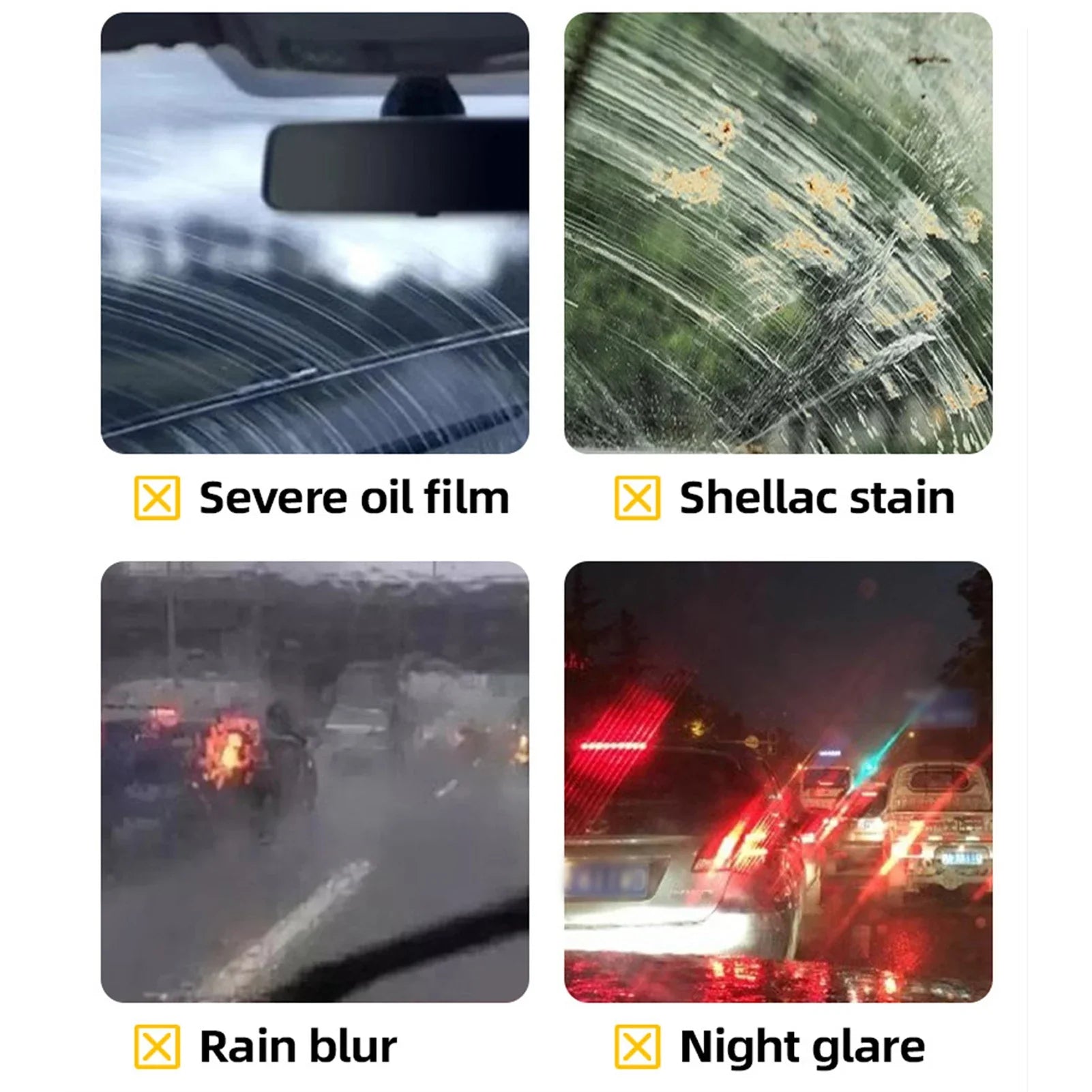 Cleaner Pro° GlassPolisher 1+1 GRATIS: Auto Glas Reiniger En Polijstmiddel Vloeistof