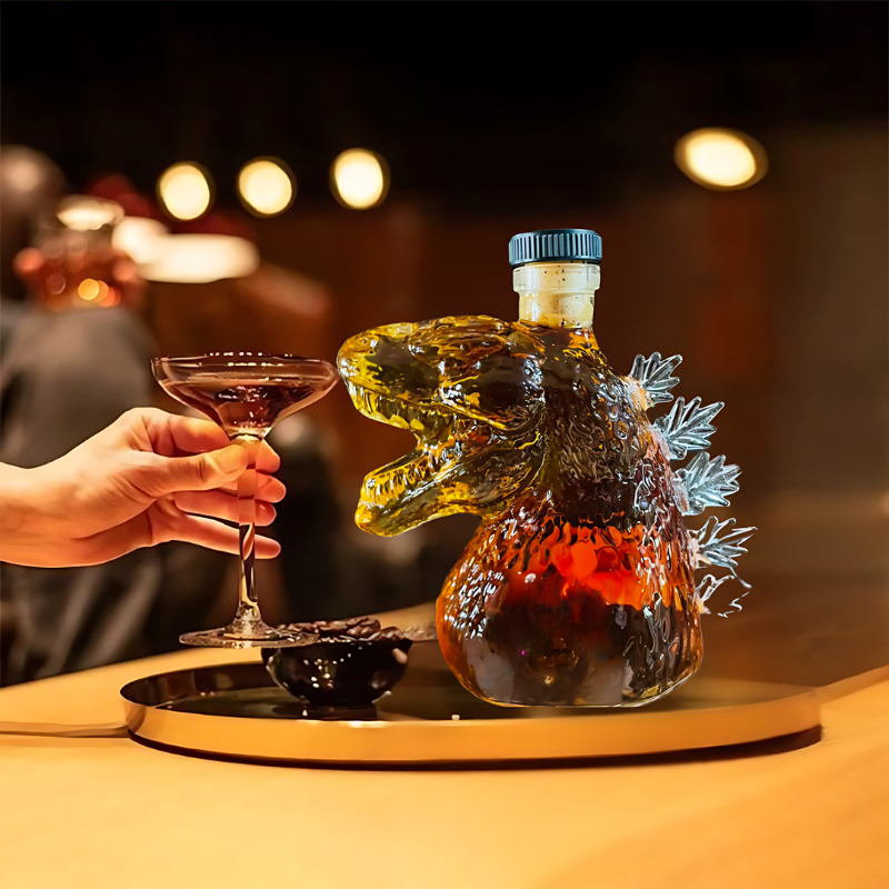 Globetrek° AnimalBottle: Dier Vormige Glas Drank Fles
