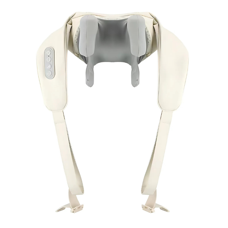 NeckMassager: Verzachtend Warmte Ontspannende Nek En Schoudermassageapparaat