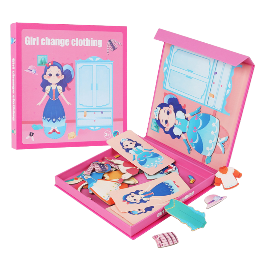 Kletshuts™ CharacterPuzzle: Interactief Verandering Karakter Puzzel Spel Set Speelgoed