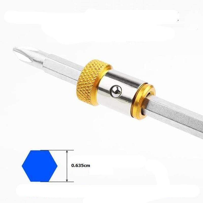 ScrewdriverTip 1+1 GRATIS - Magnetisch Schroevendraaier Tip Verwijderbaar Ring