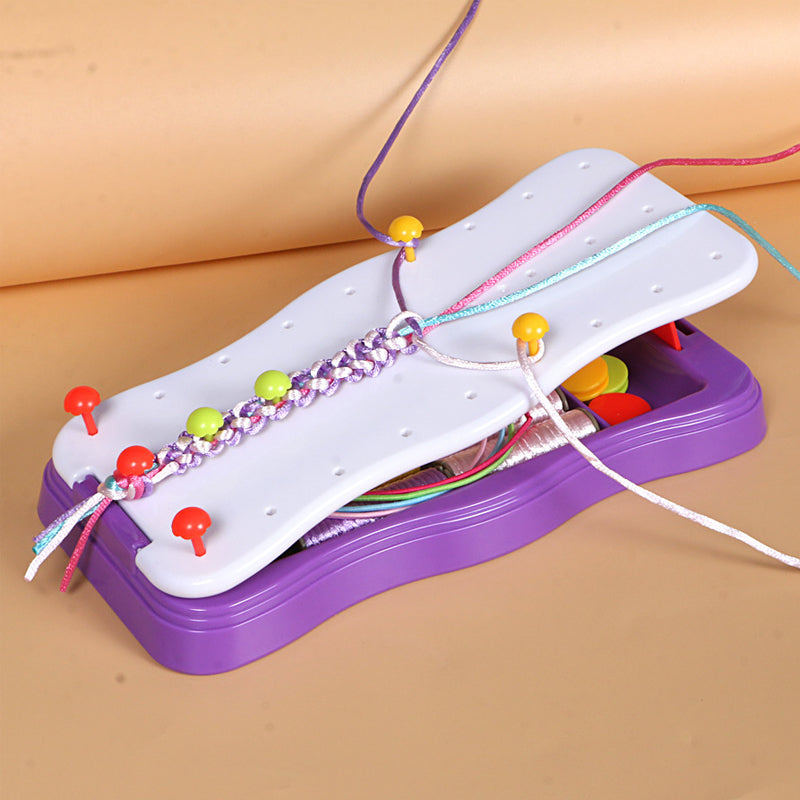 Kletshuts™ RopeBraid: DIY Touw Armband Vlechten Kit