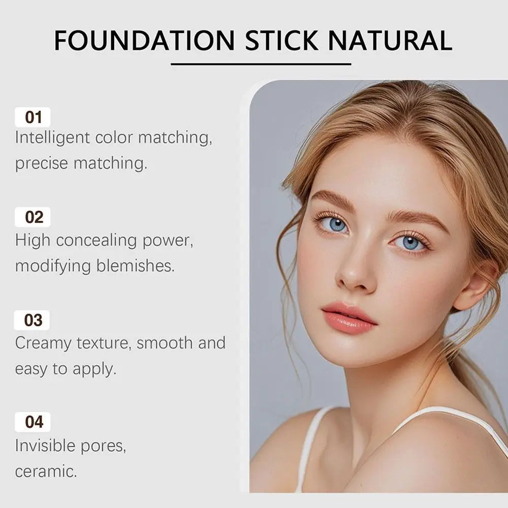 CompactFoundation: Compact Kleur Veranderend Volledige Dekking Foundation Crème Stick