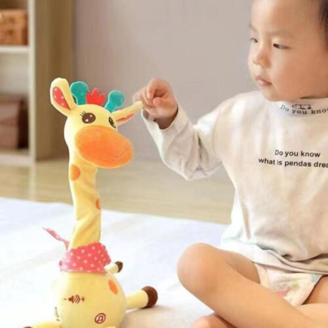 Kletshuts™ DancingGiraffe: Interactief Muziek Spelen En Dansen Giraffe Kinderen Speelgoed