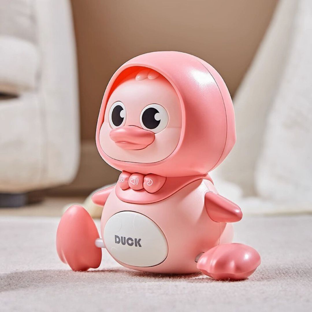 Kletshuts™ WalkingDuck: Interactief Schattig Lopen Eend Baby Speelgoed