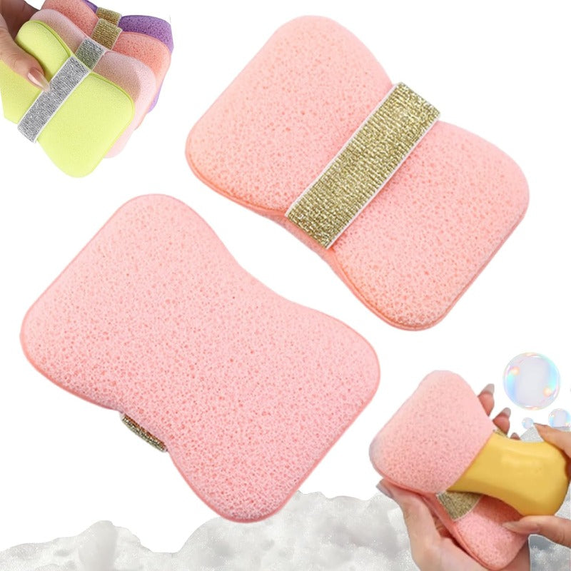 ExfoliatorSponge 1+1 GRATIS: Bad Zeep Besparing Lichaam Douche Peeling Spons