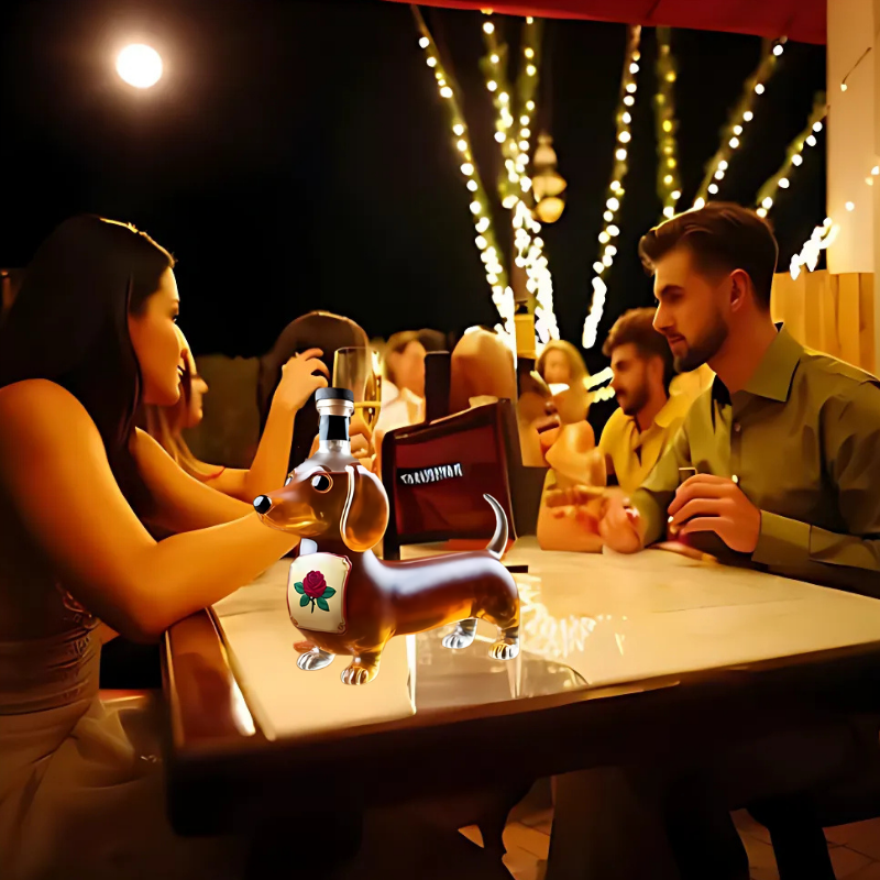Globetrek° AnimalBottle: Dier Vormige Glas Drank Fles
