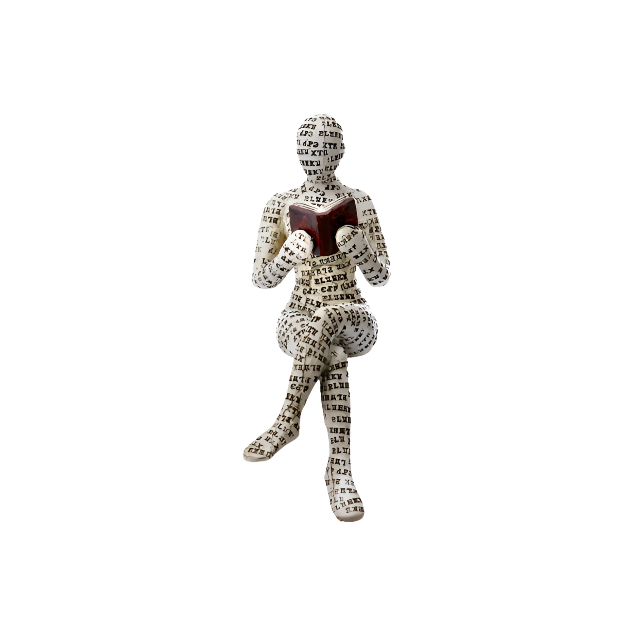ReaderDecor 1+1 GRATIS: Lectuur Figuur Decor Voor Bureau En Plank Weergave
