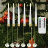 Ledsen™ ChristmasGlow: LED Magische Kerst Glans Kristallen Bol Kaarsen