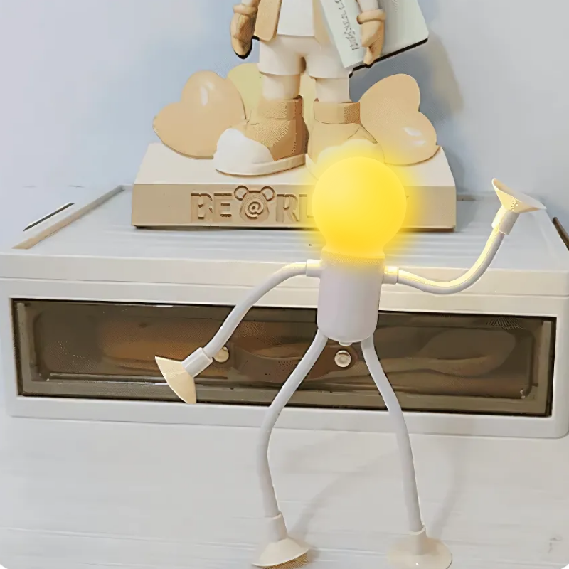 Ledsen™ FigureLamp 1+1 GRATIS: Zachte Licht Flexibele Figuur Nacht Lamp