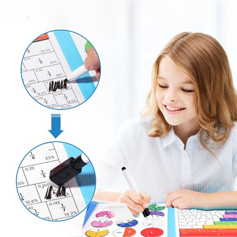 Kletshuts™ MathGame: Educatief Magnetisch Kinderen Wiskunde Puzzel Spel