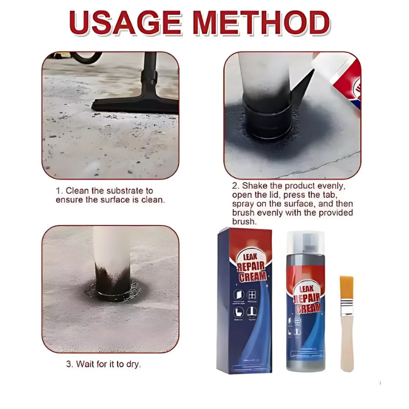 SealantSpray 1+1 GRATIS: Direct Lekreparatie En Waterdichte Afdichtingsspray
