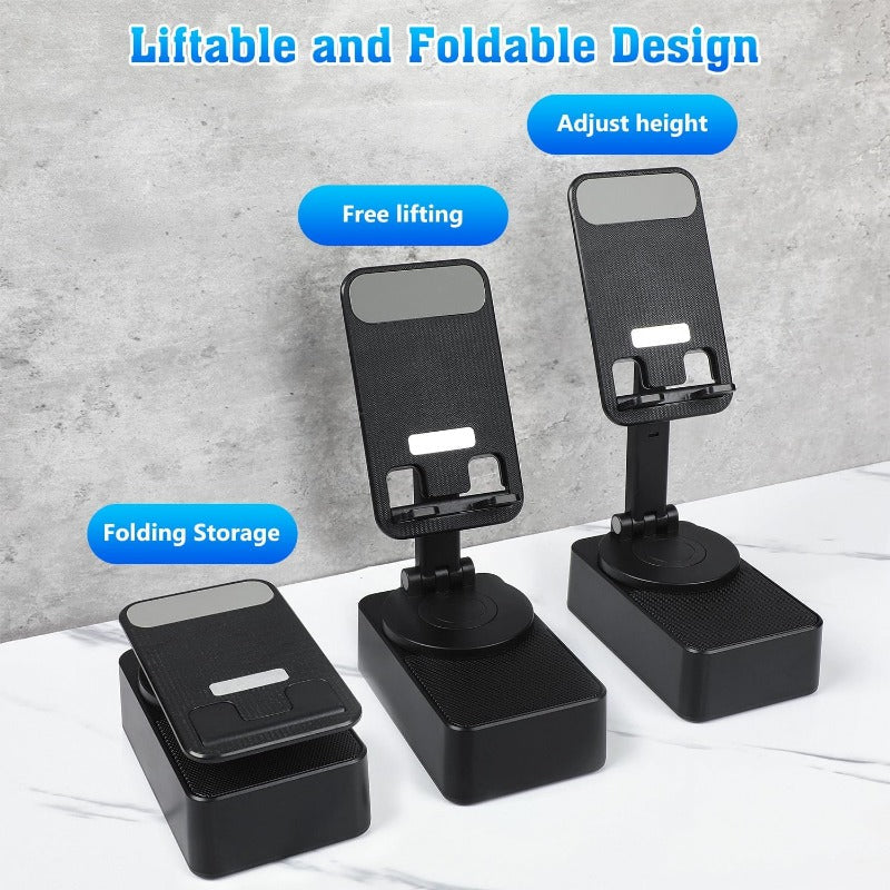 Holder360° PowerSpeaker: 3-in-1 Telefoonhouder Bluetooth-Luidspreker En Draagbare Powerbank