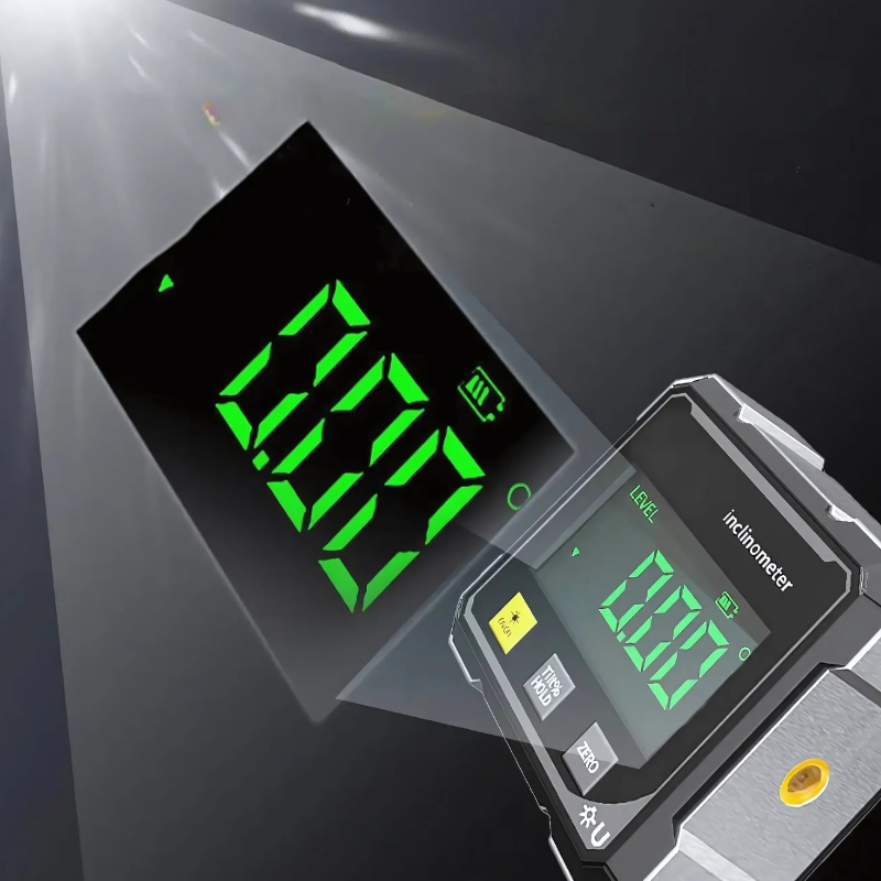 Globetrek° DigitalInclinometer: Digitaal Magnetisch Zijden Laser-Hellingsmeter
