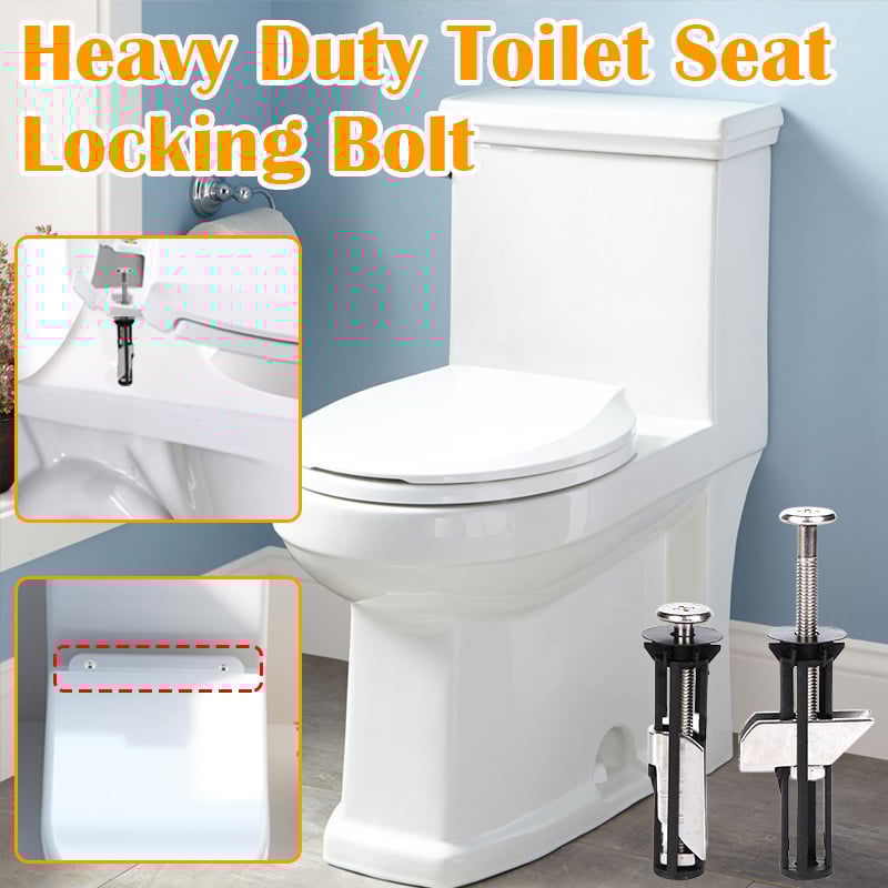 Globetrek° ToiletBolt 1+1 Set GRATIS: Zware Toiletbril Vergrendelingsbout En Schroevenset