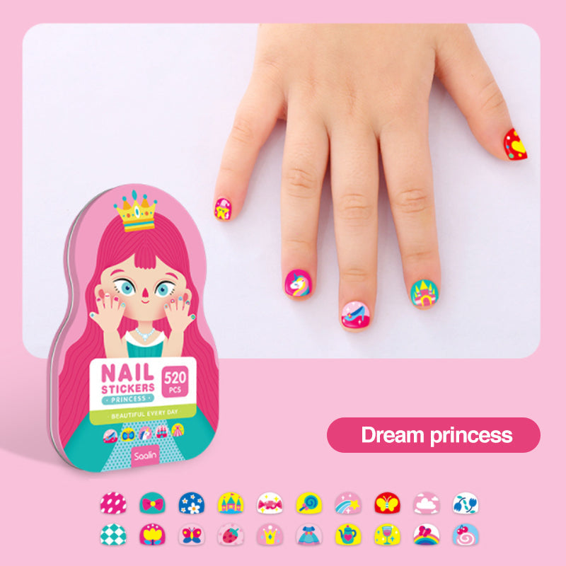 Kletshuts™ NailStickers: Kinderen Nagel Kunst Stickers Decoratie Kit