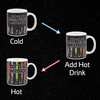 MagicMug: Magisch Warmtegevoelig Lichtzwaard Transformatie Mok