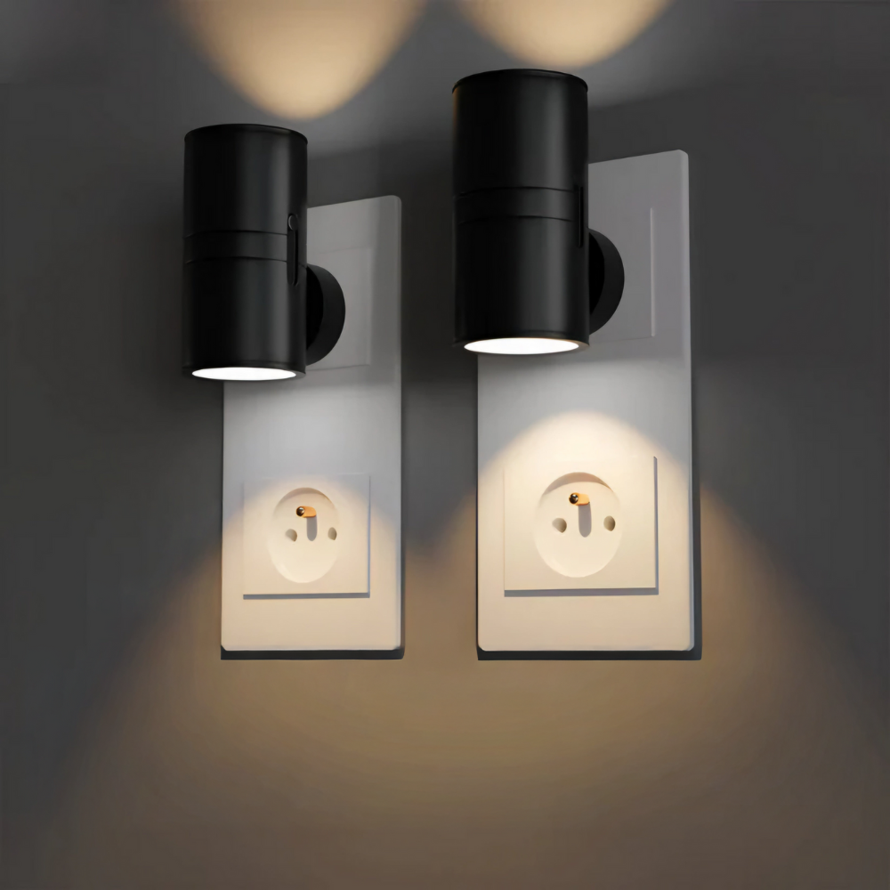 Ledsen™ NightLight: Modern Draagbaar Dimbaar Plug-in Nacht Licht