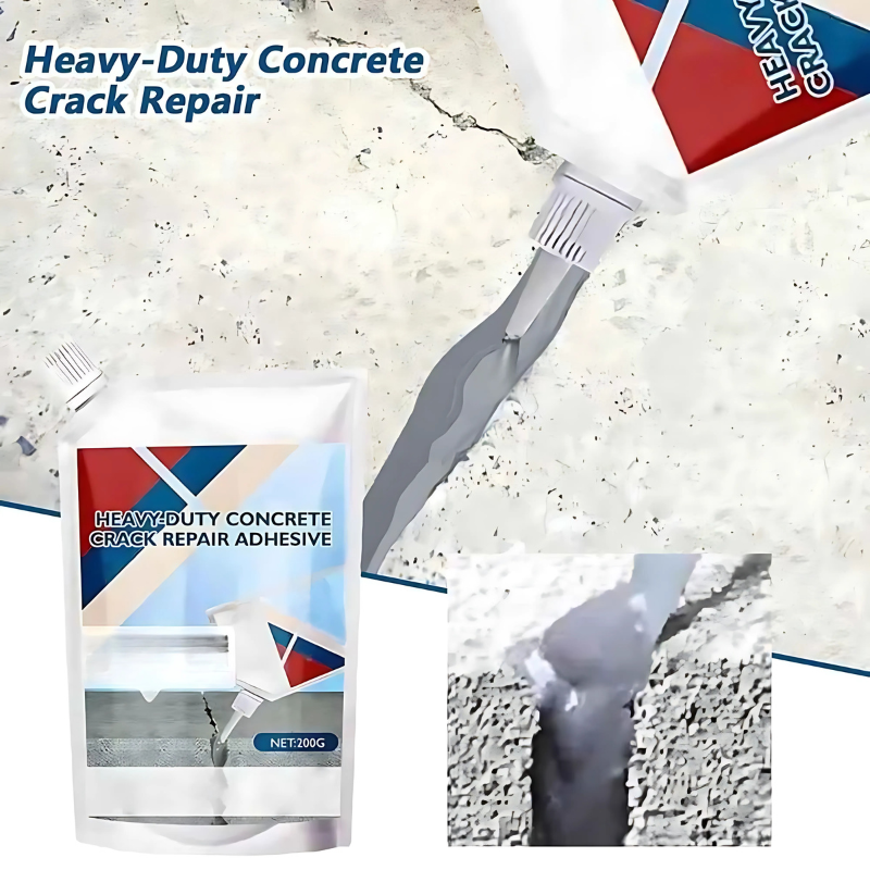 CrackFix 1+1 GRATIS - Zwaar Duty Beton Scheur Reparatie Lijm