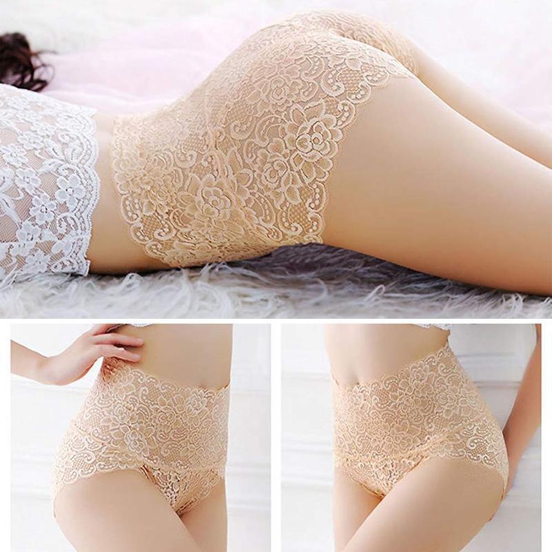 Icone™ LacePanties 1+1 GRATIS: Ademend Hoog Taille Naadloos Kanten Slipje