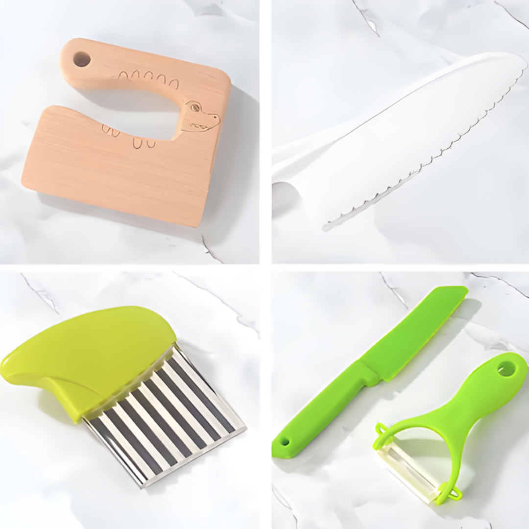 Kletshuts™ KidsKitchen: Veilig Snijden Spelen Kinderen Keuken Speelgoed Set