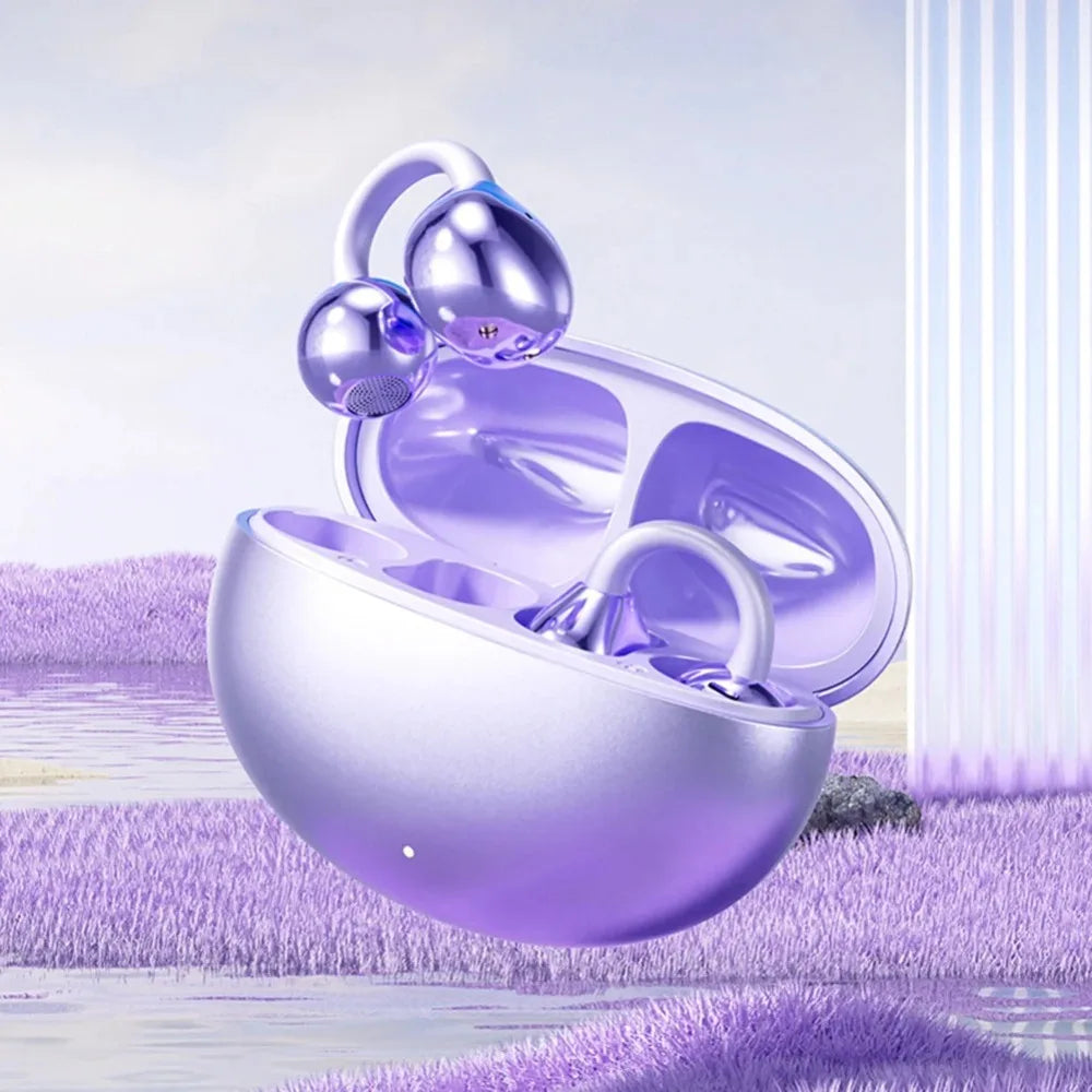 Clip-OnEarphone: Multifunctioneel Helder Geluid Comfortabel Clip-On Oortelefoon