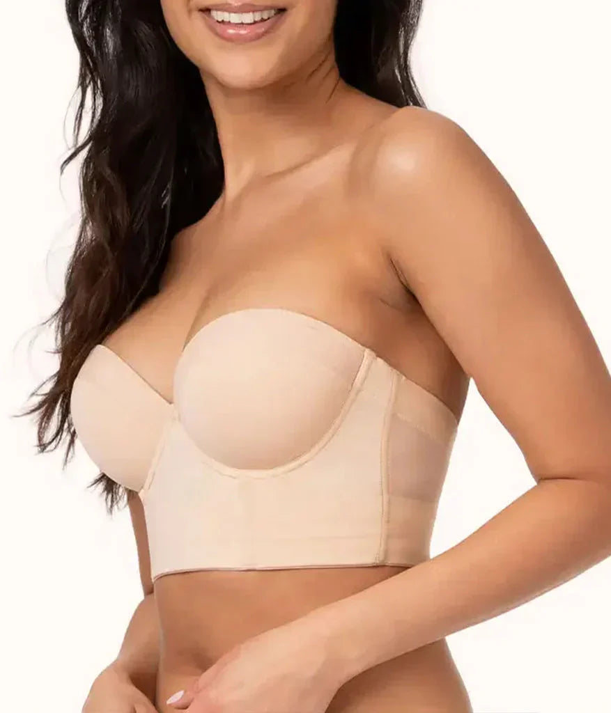 Icone™ StraplessBra: Volledige Ondersteuning Beeldhouwen Pasvorm Strapless Beha