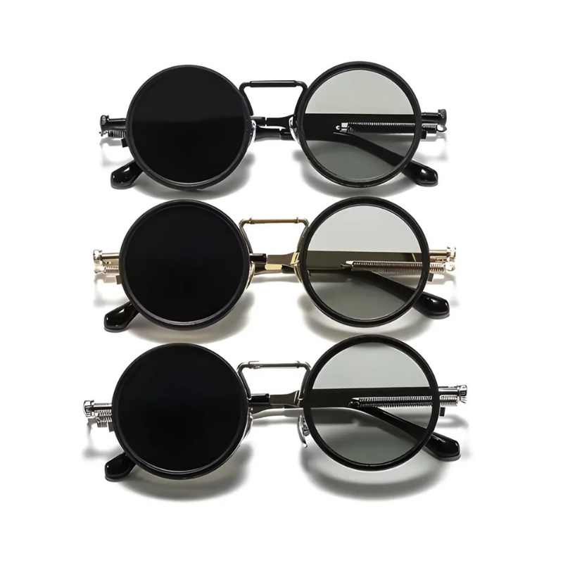 AdjustableSunglass: Fel Tot Weinig Licht Verstelbare Dimmende Zonnebril Met Etui