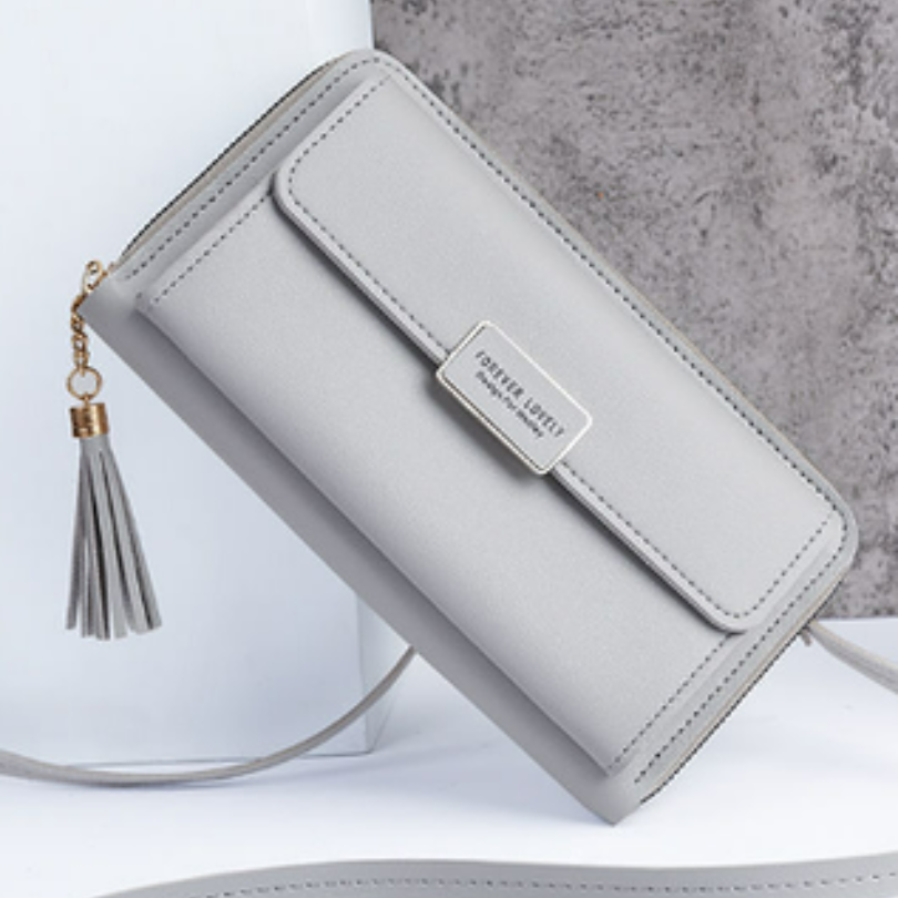 Icone™ WalletBag: Omvormbare Grote Portemonnee Slinger Tas