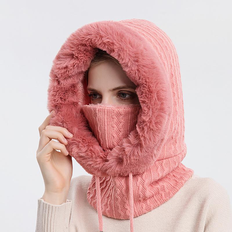 Icone™ Winter Bontmuts Sjaal Masker