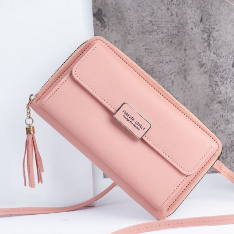 Icone™ WalletBag: Omvormbare Grote Portemonnee Slinger Tas