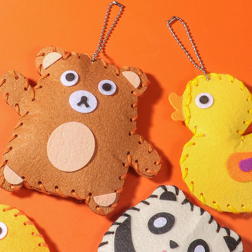 Kletshuts™ SewingCraft 1+1 GRATIS: DIY Dier Naaiset Kit Kinderen Creatief Knutselen Set