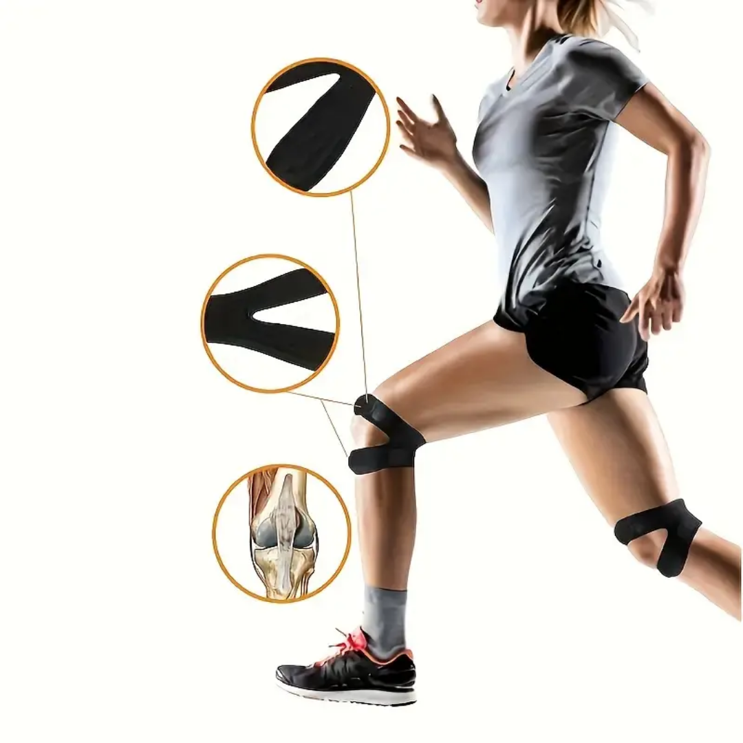 Icone™ KneeBrace 1+1 GRATIS: Verstelbaar Knie Band Klittenband Steun En Beschermer Brace