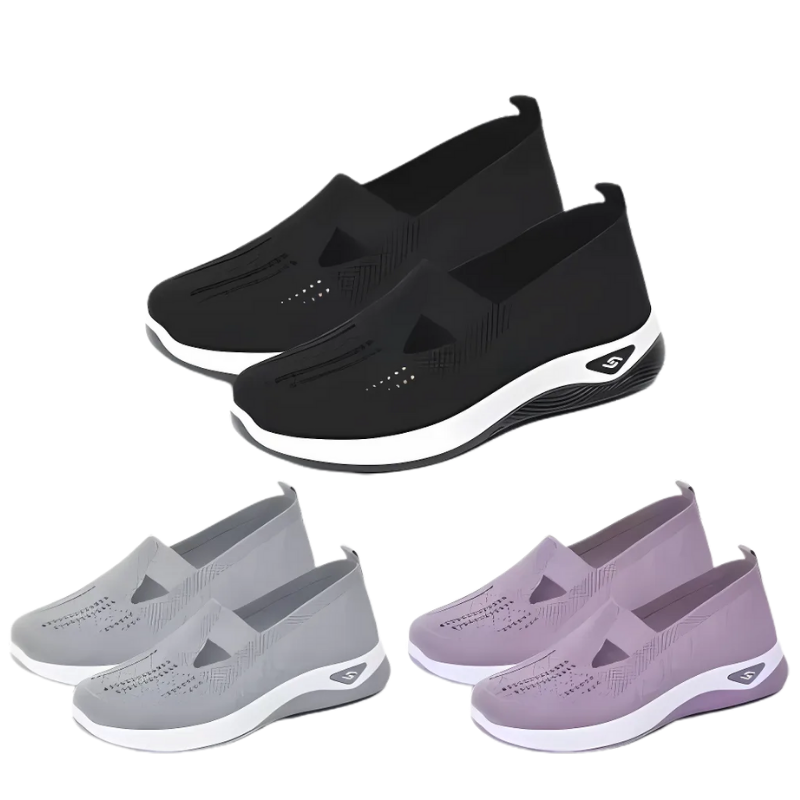 Happy™ StylishSneakers 1+1 GRATIS: Ademend Comfort Pasvorm Stijlvolle Sneakers