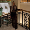 Icone™ LaceDress: Sexy Fit Comfortabel Rond Hals Kanten Jurk