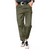 Icone™ ClassyPants: Klassiek Recht Pasvorm Hoge Taille Damesbroek