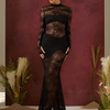 Icone™ LaceDress: Sexy Fit Comfortabel Rond Hals Kanten Jurk