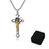 Jewelance™ CrossProtection 1+1 GRATIS: Spiritueel Beschermingskruis Hanger Ketting Met Geschenkdoos