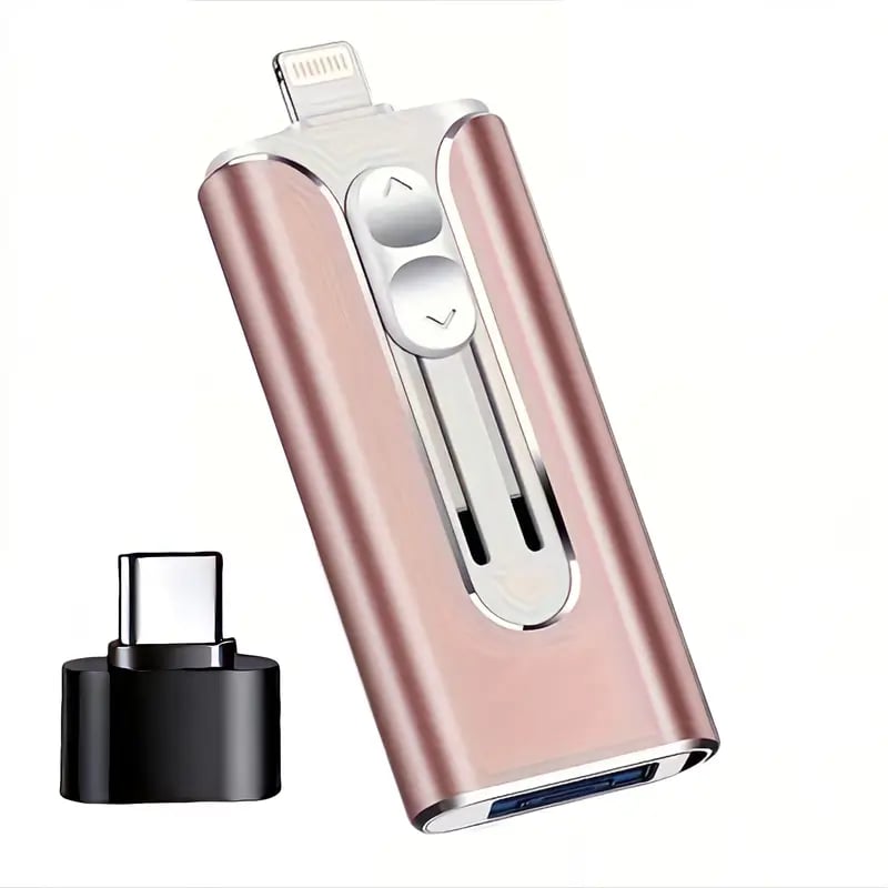 USBDrive - Compact En Duurzame Multi‑Apparaat 4‑In‑1 USB-Flashdrive