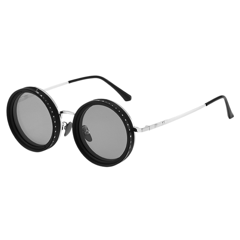 AdjustableSunglass: Fel Tot Weinig Licht Verstelbare Dimmende Zonnebril Met Etui