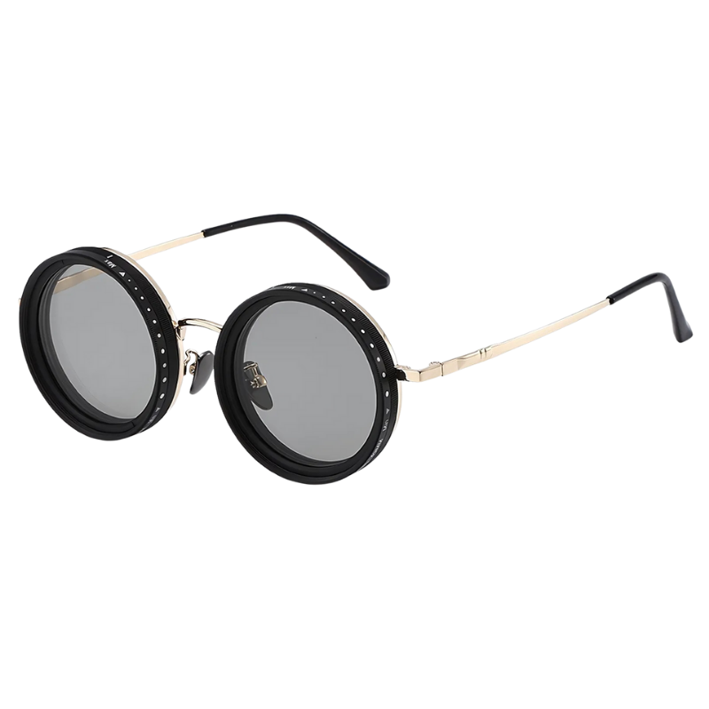 AdjustableSunglass: Fel Tot Weinig Licht Verstelbare Dimmende Zonnebril Met Etui