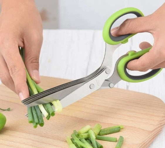 Globetrek° KitchenScissors 1+1 GRATIS: Multifunctioneel 5 Messen Keuken Snijder