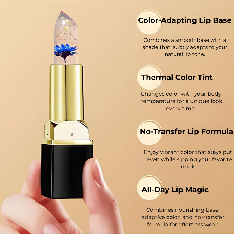 MagicLipstick 1+1 GRATIS - Magische Gloed Kleurveranderende Bloem Lippenstift